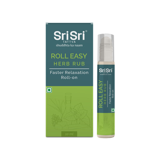 Sri Sri Tattva Roll Easy Herb Rub Drops
