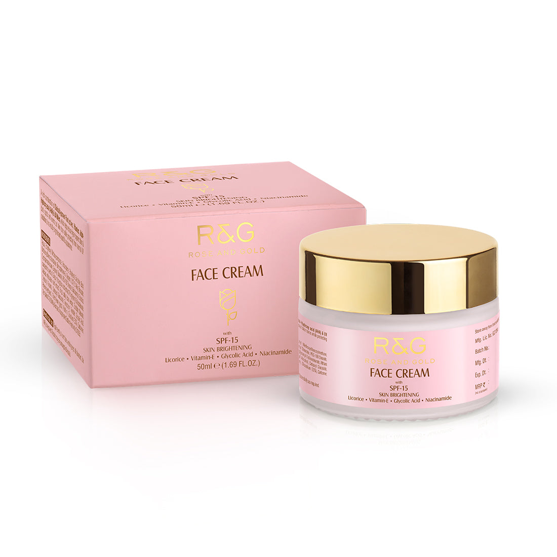 Vasu R and G Skin Brightening Face Cream With SPF 15
