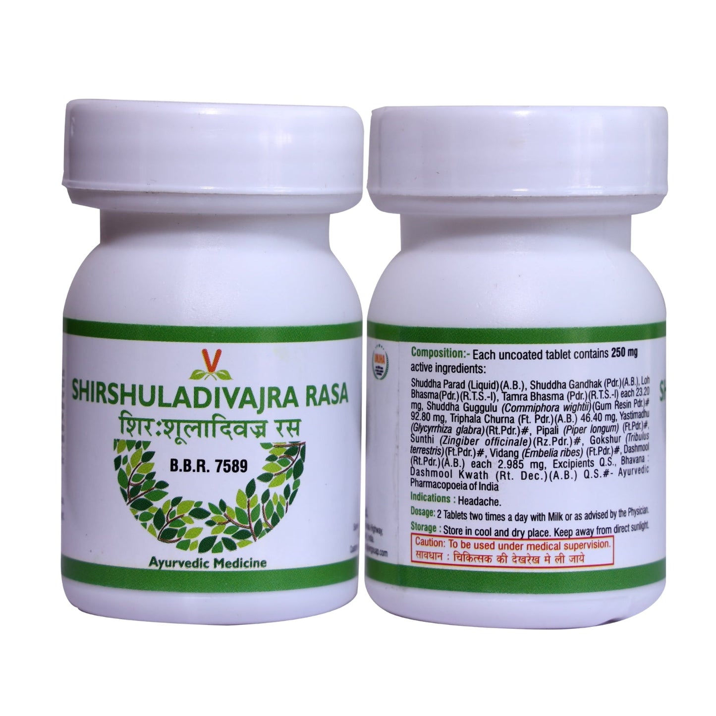 Virgo Shirshuladivajra Rasa Tablet