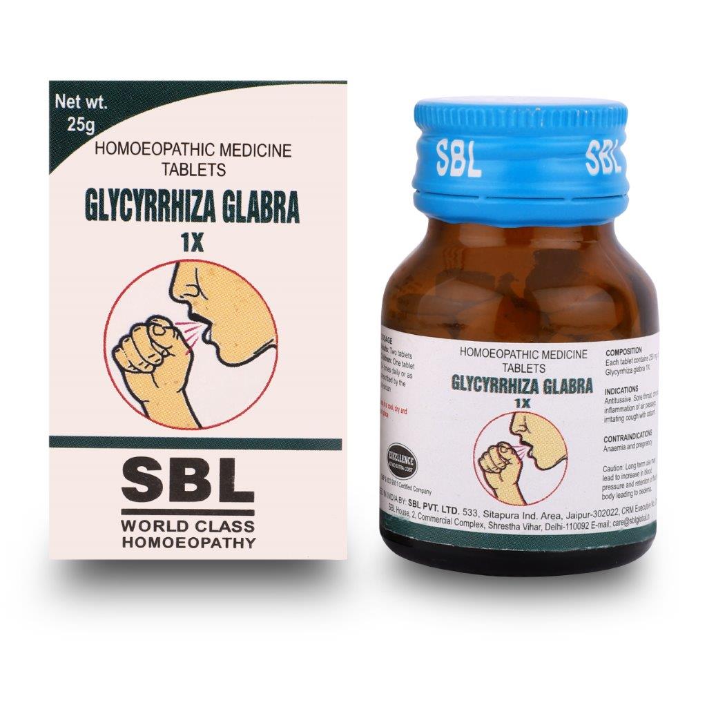 Sbl Glycyrrhiza Glabra 1X Tablets