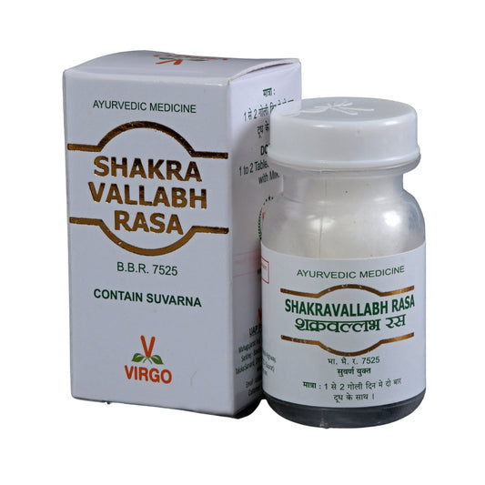 Virgo Shakra Vallabh Rasa Tablet Contain Suvarna