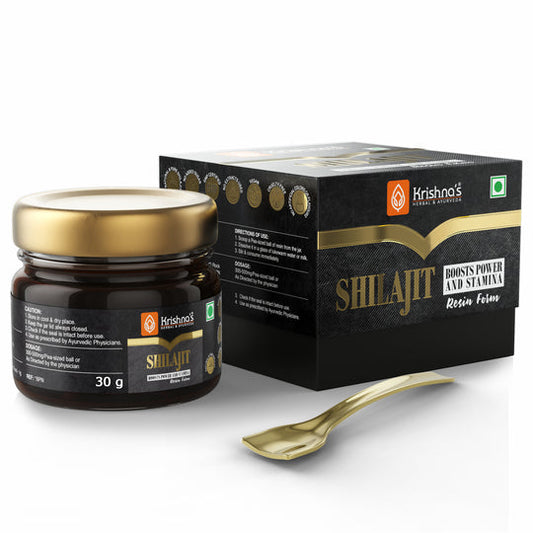 Krishna Herbal Shilajit Pkd In Glass
