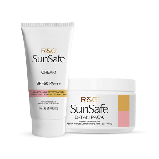 Vasu R & G SunSafe Sun Protection Combo SPF 50 Sunscreen Cream For Women and Men