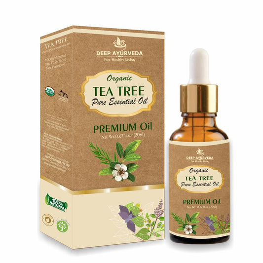 Deep Ayurveda Organic Tea Tree Pure Essential Oil