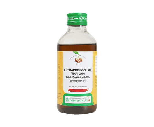 Vaidyaratnam Kethakeemooladi Thailam Oil