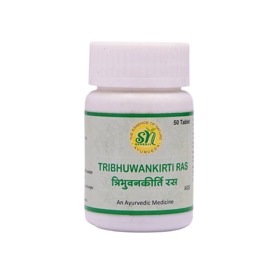 Sn Herbals Tribhuwankirti Ras Tablets