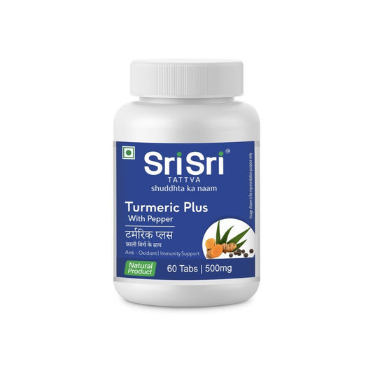 Sri Sri Tattva Turmeric Plus With Pepper Tablet
