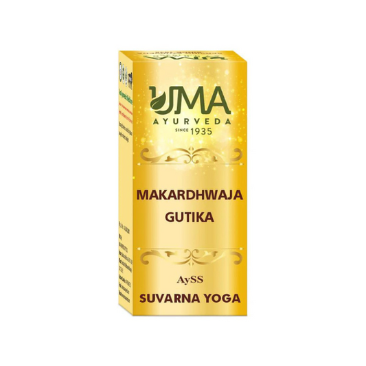Uma Ayurveda Makardhwaja Gutika Ayurvedic Gold Tablet