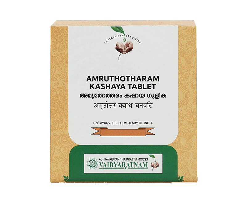 Vaidyaratnam Amruthotharam Kashaya Tablet