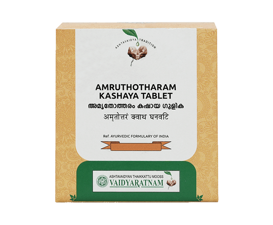 Vaidyaratnam Amruthotharam Kashaya Tablet