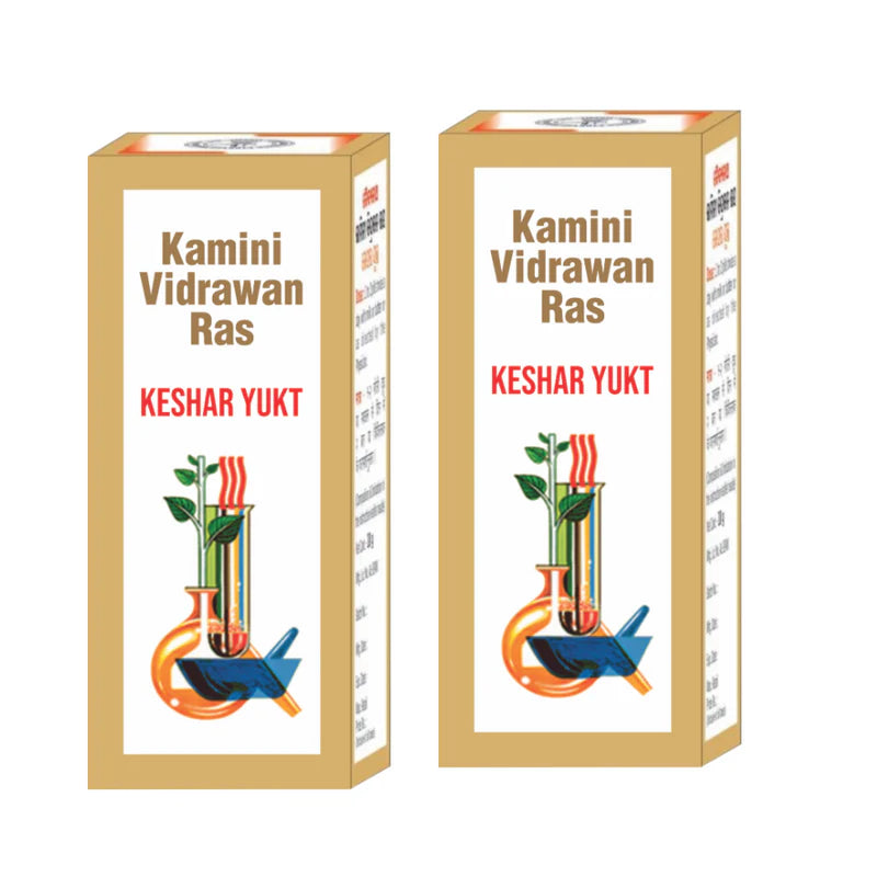 Baidyanath Kamini Vidrawan Ras Kesar Yukta