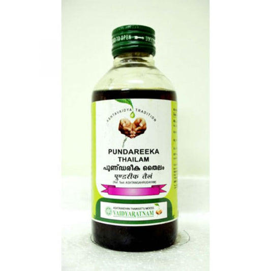 Vaidyaratnam Pundareeka Thailam Oil