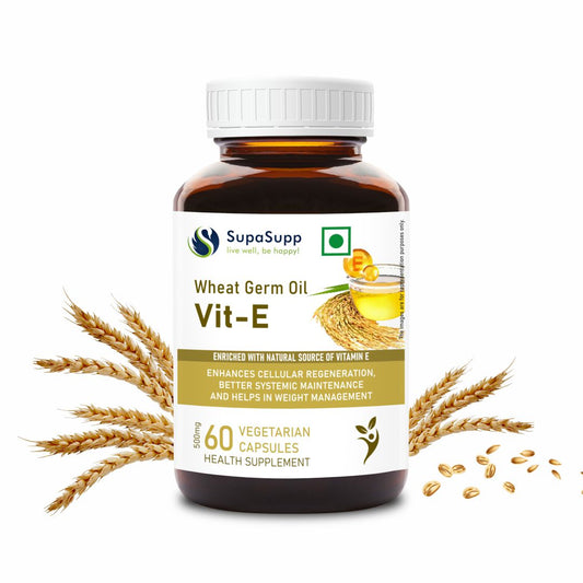 Sri Sri Tattva Supasupp Wheat Germ Oil Vegetarian Capsule