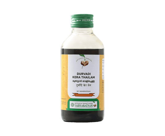 Vaidyaratnam Durvadi Kera Thailam Oil