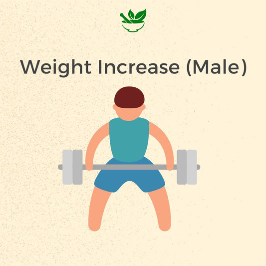 Deep Ayurveda Wajan (Weight) Gain For Male Ayurvedic Management 30 Days Pack