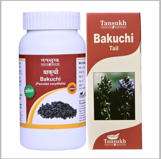 Tansukh Bakuchi Churna Bakuchi Tail Skin Care Combo