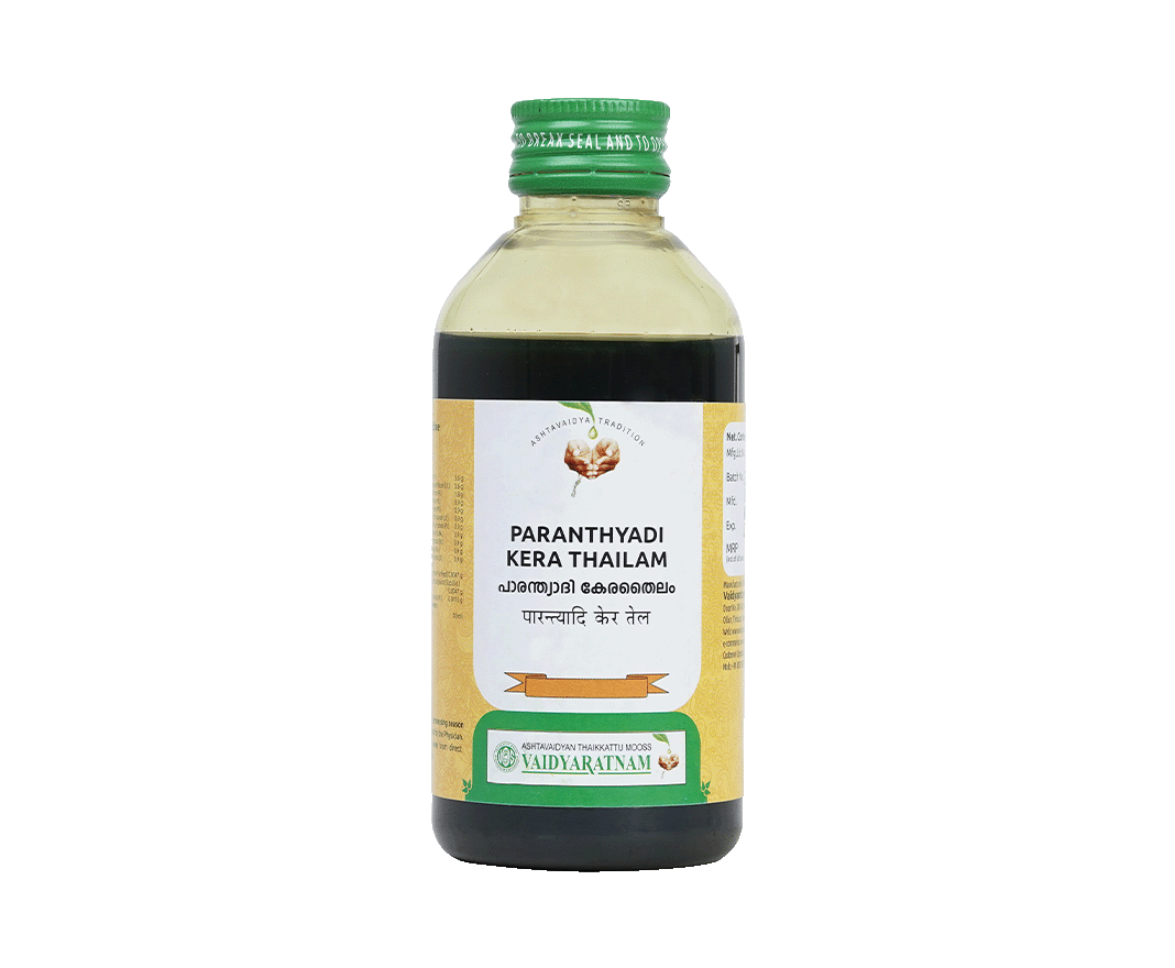 Vaidyaratnam Paranthyadi Kera Thailam Oil