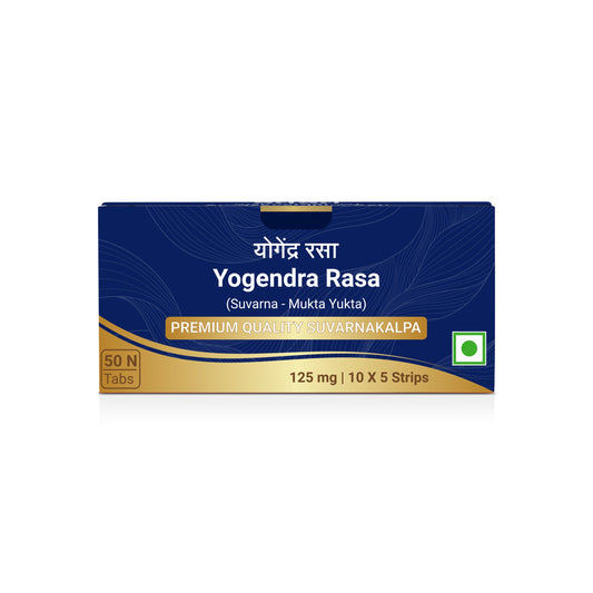 Sri Sri Tattva Yogendra Rasa Suvarna Mukta Yukta Tablets