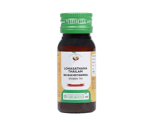 Vaidyaratnam Lomasathana Thailam Oil