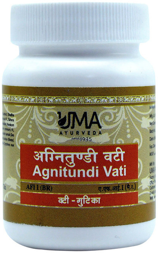 Uma Ayurveda Agnitundi Vati Tablets