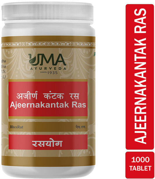 Uma Ayurveda Ajeernakantak Ras Tablets