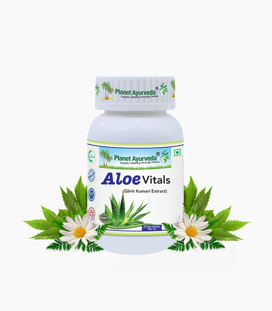 Planet Ayurveda Aloe Vitals Capsule