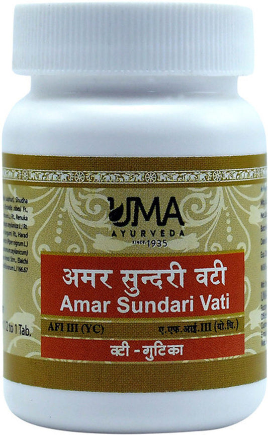 Uma Ayurveda Amar Sundari Vati Tablet