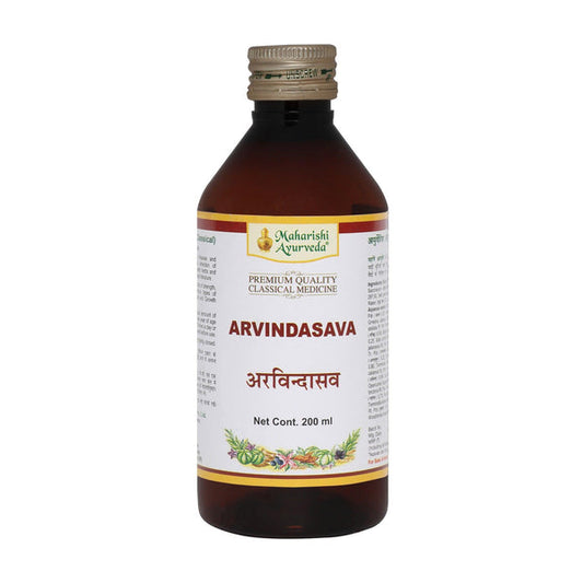 Maharishi Ayurveda Arvindasava bottle