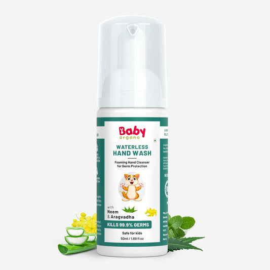 Baby Organo Waterless Hand Wash For Kids | 0-15 Years