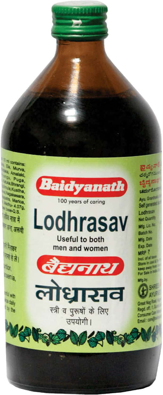baidyanath lodhrasava Syrup