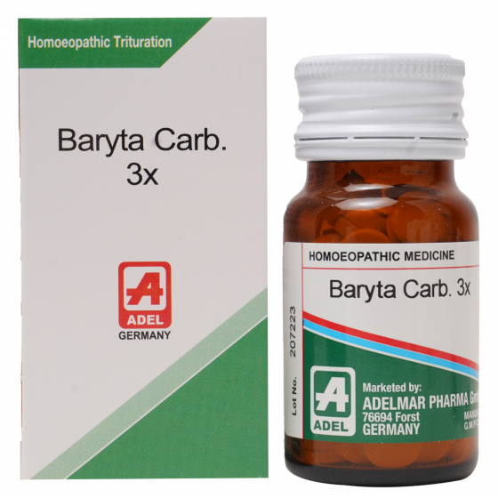 Adel Baryta Carb 3X Tablets