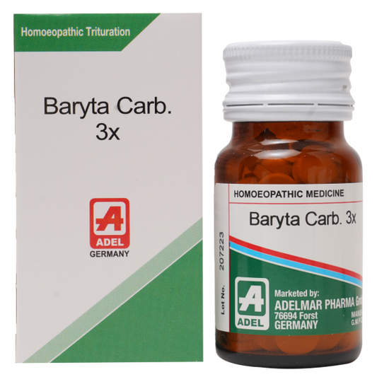 Adel Baryta Carb 3X Tablets