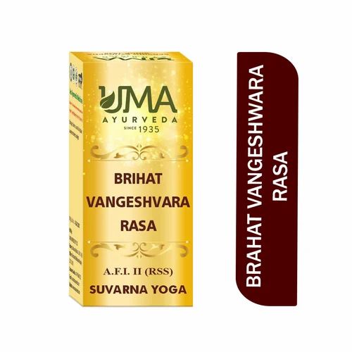 UMA Ayurveda Brihat Vangeshvara Rasa tablets With Gold