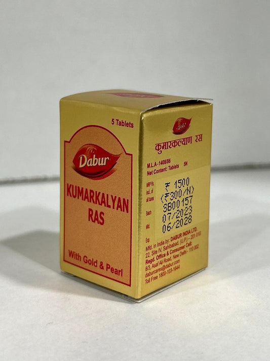 Dabur Kumarkalyan Ras with Gold & Pearl