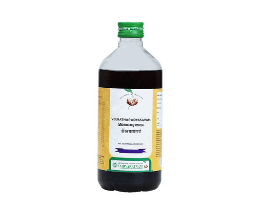 Vaidyaratnam Veeratharadyasavam Syrup