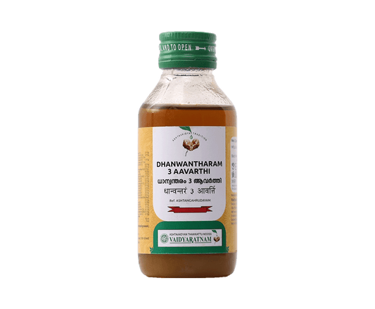 Vaidyaratnam Dhanwantharam 3 Aavarthi Oil