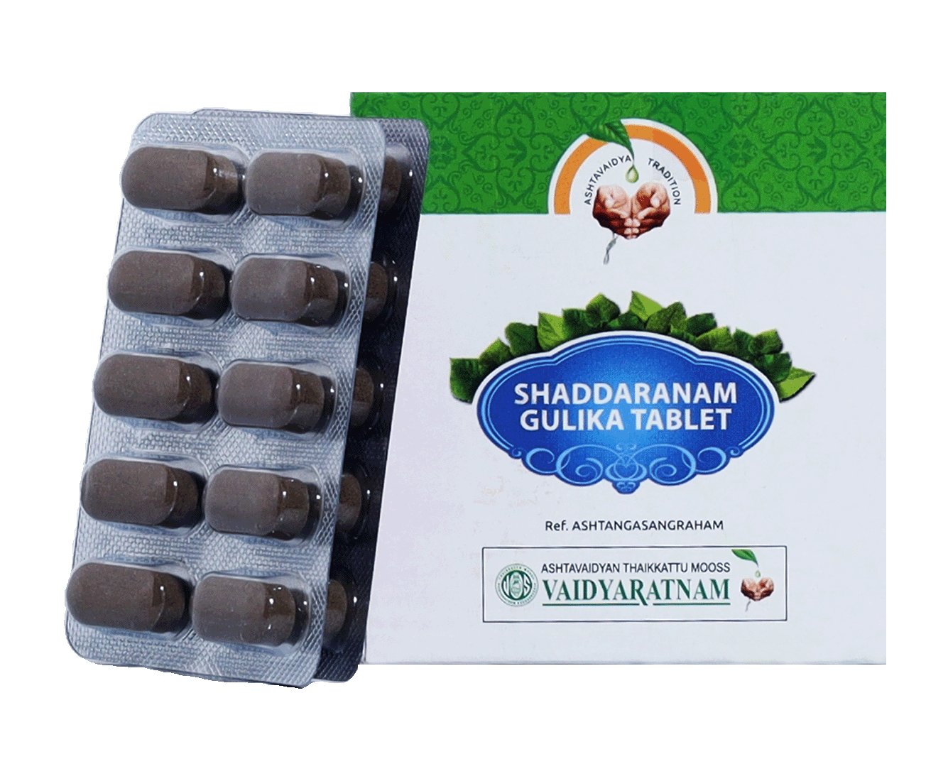 Vaidyaratnam Shaddaranam Gulika Tablet