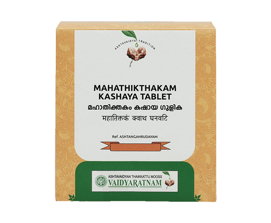 Vaidyaratnam Mahathikthakam Kashaya Tablet
