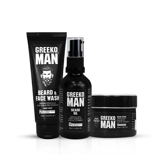 Vasu Greeko Man Beard Growth and Styling Combo