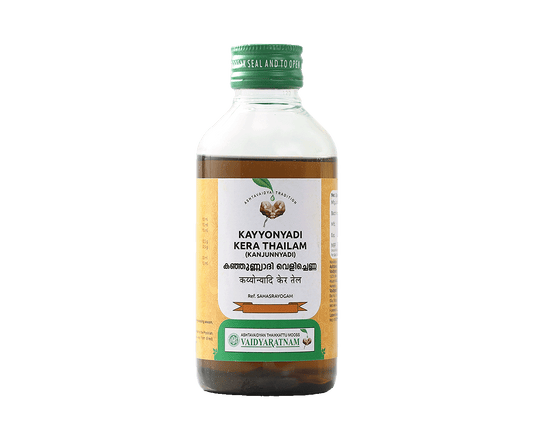 Vaidyaratnam Kayyonyadi Kera Thailam Oil