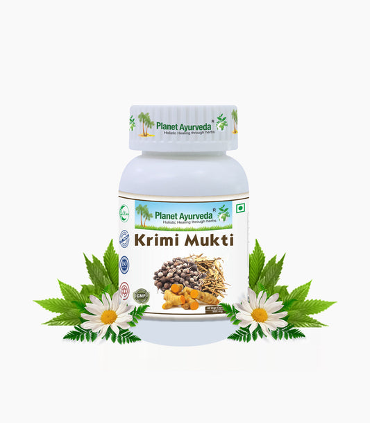 Planet Ayurveda Krimi Mukti Capsules