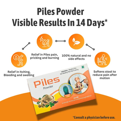 Piles Powder 14 Days Pack