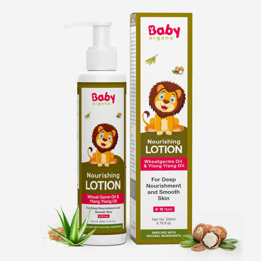 Baby Organo Nourishing Lotion | Kids & Baby Lotion | 0-15 Years