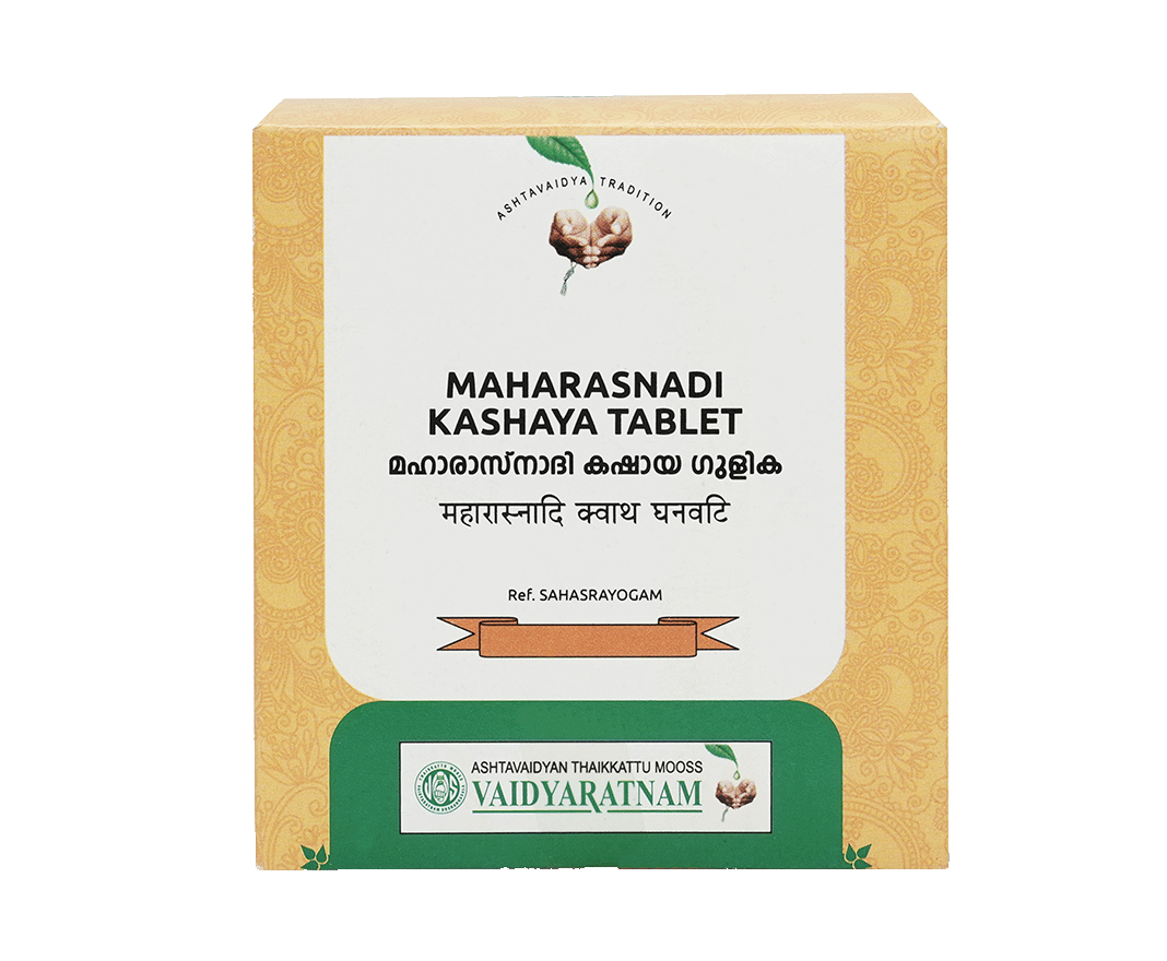 Vaidyaratnam Maharasnadi Kashaya Tablet