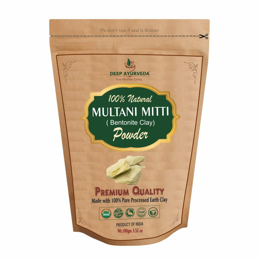 Deep Ayurveda Organic Multani Mitti Powder