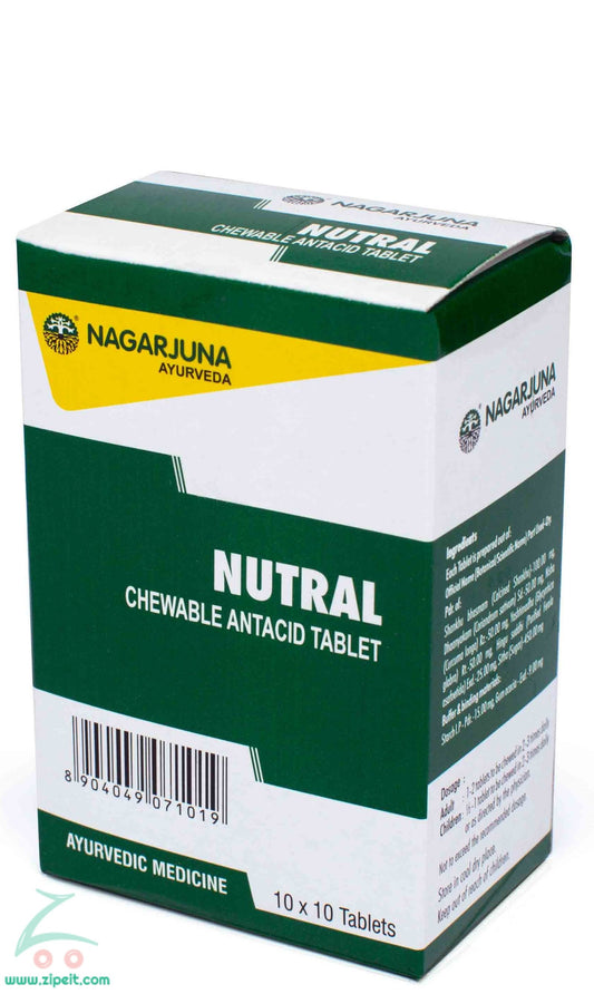 Nagarjuna Nutral Chewable Antacid Tablet