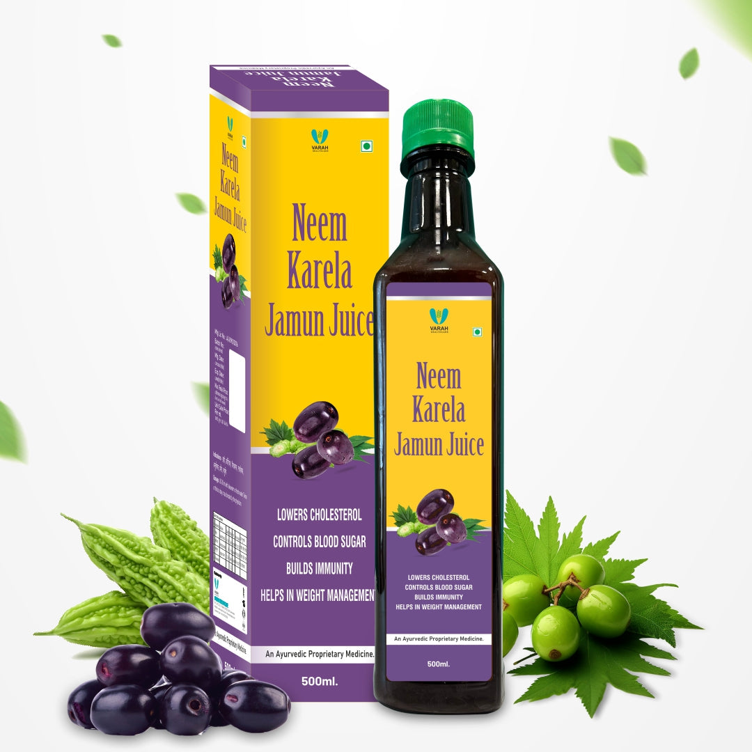 Varah Neem Karela Jamun Juice