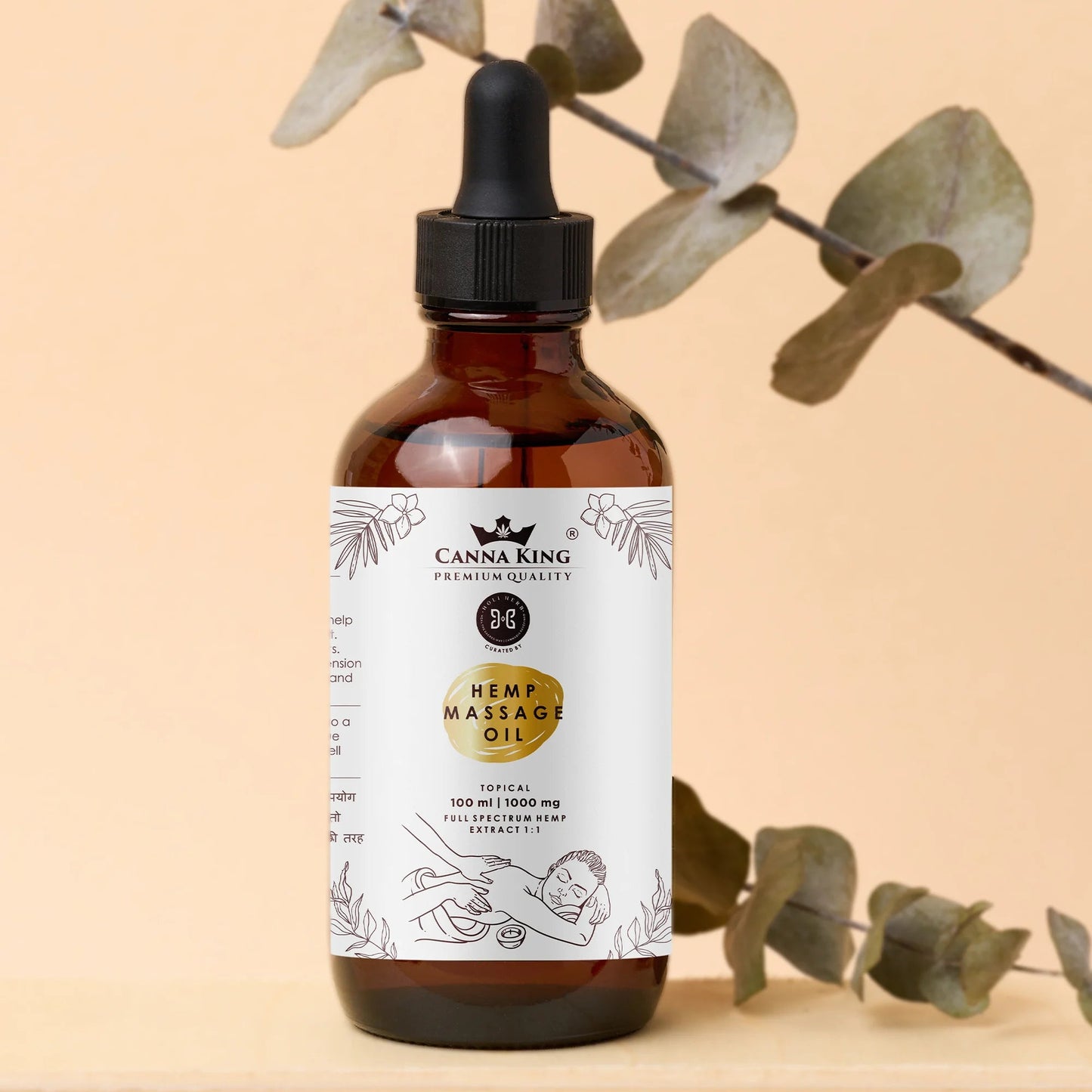 Cannaking Hemp Massage Oil