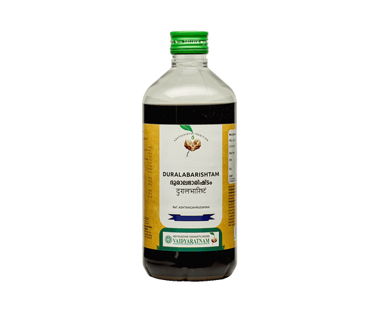 Vaidyaratnam Duralabharishtam Syrup