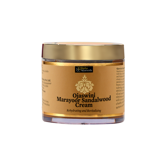 Bipha Ayurveda Ojaswini Marayoor Sandalwood Cream Rehydrating And Revitalising